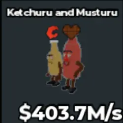 Ketchuru and Musturu 403M s With 2 Trait (Секретный персона… — Roblox, лот №232511