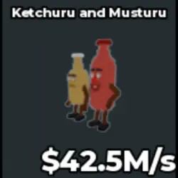 Ketchuru and Musturu 404 (Секретный персонаж) — Roblox, лот №232512