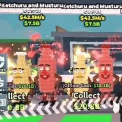 Ketchuru and Musturu 42.50 M S (Секретный персонаж) — Roblox, лот №232520