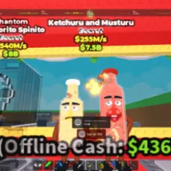 ketchuru and musturu 42.5m (Секретный персонаж) — Roblox, лот №232521
