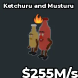 Ketchuru and Musturu 425 (Секретный персонаж) — Roblox, лот №232526