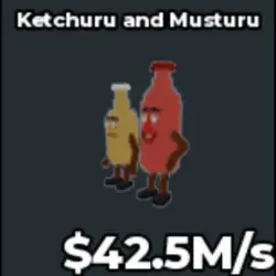 Ketchuru and Musturu 427 (Секретный персонаж) — Roblox, лот №232527