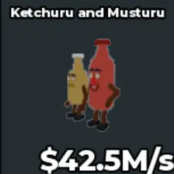 Ketchuru and Musturu 450 (Секретный персонаж) — Roblox, лот №232536