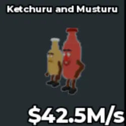 Ketchuru and Musturu 454 (Секретный персонаж) — Roblox, лот №232538