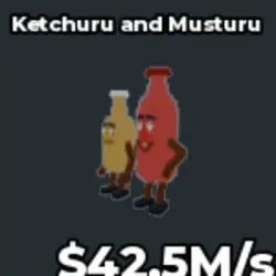 Ketchuru and Musturu 458 (Секретный персонаж) — Roblox, лот №232539