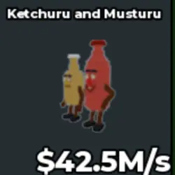 Ketchuru and Musturu 465 (Секретный персонаж) — Roblox, лот №232541