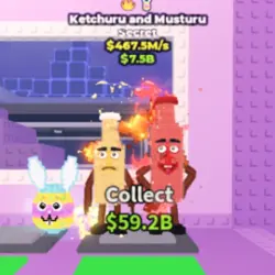 Ketchuru and Musturu 467.5 M s (2 Traits) (Blue EGG Trait) … — Roblox, лот №232543