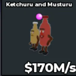 Ketchuru and Musturu 475 (Секретный персонаж) — Roblox, лот №232547
