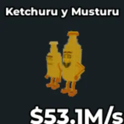 Ketchuru and Musturu 53.1M S ( GOLD ) V38 (Секретный персон… — Roblox, лот №232550