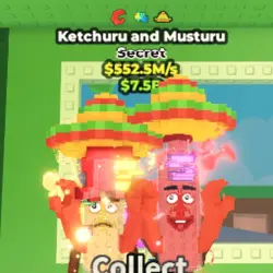 Ketchuru and Musturu 552,5M s (Секретный персонаж) — Roblox, лот №232554