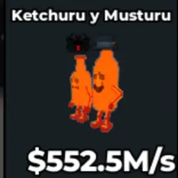 Ketchuru and Musturu 552.5M s LAVA V199 (Секретный персонаж) — Roblox, лот №232555