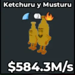 Ketchuru and Musturu 584.3 M s V174 (Секретный персонаж) — Roblox, лот №232556