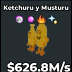 Ketchuru and Musturu 626.8 M s V154 (Секретный персонаж) — Roblox, лот №232559