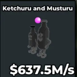 Ketchuru and Musturu 637.5M s (Секретный персонаж) — Roblox, лот №232561