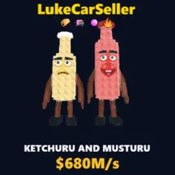 Ketchuru and Musturu 680M s Secret (Секретный персонаж) — Roblox, лот №232563