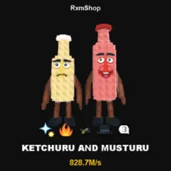 Ketchuru and Musturu 828.7M s (Секретный персонаж) — Roblox, лот №232572