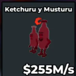 Ketchuru and Musturu Bloodrot 255M s V190 (Секретный персон… — Roblox, лот №232591