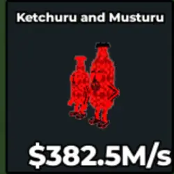 Ketchuru and Musturu Cursed (Секретный персонаж) — Roblox, лот №232599
