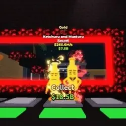 Ketchuru and Musturu Gold Rose 265.5Mill! 1 Exclusive Trait… — Roblox, лот №232613