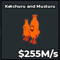 Ketchuru and Musturu Lava (Секретный персонаж) — Roblox, лот №232615