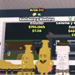 Ketchuru and musturu raimbow 701m s (Секретный персонаж) — Roblox, лот №232620
