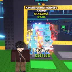 Ketchuru and Musturu! makes 446.2m a second (Секретный перс… — Roblox, лот №232637