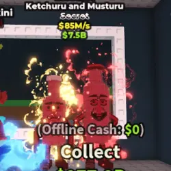Ketchuru Bloodrot #KA (Секретный персонаж) — Roblox, лот №232639