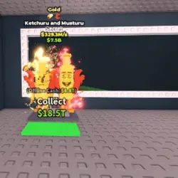 ketchuru gold 329 ms (Секретный персонаж) — Roblox, лот №232646