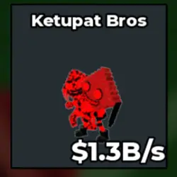Ketupat Bros 1.3B s (Секретный персонаж) — Roblox, лот №232664