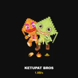 Ketupat Bros 1.8B s (Секретный персонаж) — Roblox, лот №232669
