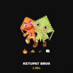 Ketupat Bros 2.5B s (Секретный персонаж) — Roblox, лот №232675