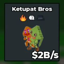 Ketupat Bros 2B s (Секретный персонаж) — Roblox, лот №232677