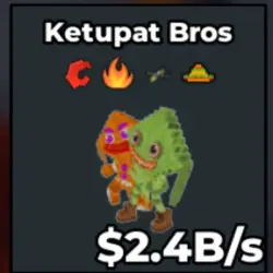 Ketupat Bros 2B4 s (Секретный персонаж) — Roblox, лот №232678