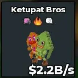 Ketupat Bros 3 Trait 2.2B S xln (Секретный персонаж) — Roblox, лот №232680