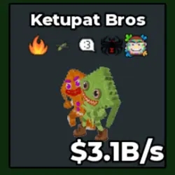 Ketupat Bros 3.1B s (Секретный персонаж) — Roblox, лот №232682