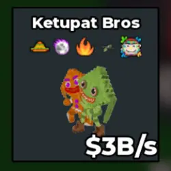 Ketupat Bros 3B s (Секретный персонаж) — Roblox, лот №232686