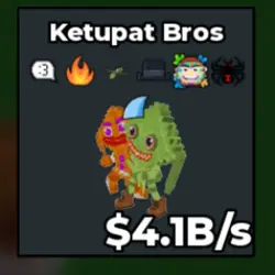 Ketupat Bros 4.1B s (Секретный персонаж) — Roblox, лот №232688