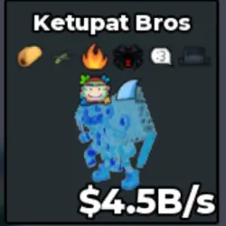Ketupat Bros 4.6b s (Секретный персонаж) — Roblox, лот №232699