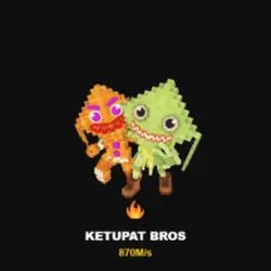 Ketupat Bros 870M s (Секретный персонаж) — Roblox, лот №232713