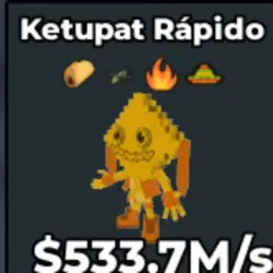 ketupat Gold 533,7m s V66 (Секретный персонаж) — Roblox, лот №232696