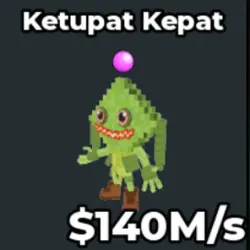 Ketupat Kepat 140 M s Quick (Секретный персонаж) — Roblox, лот №232734