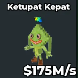 Ketupat Kepat 175 M s Quick (Секретный персонаж) — Roblox, лот №232738