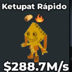 Ketupat Kepat 288.7M s Secret Gold V41 (Секретный персонаж) — Roblox, лот №232758