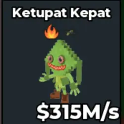 Ketupat Kepat 315 M s - Quick (Секретный персонаж) — Roblox, лот №232763