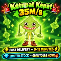 Ketupat Kepat 35M s - 15 Minutes Stock - Grab Yours NOW (Се… — Roblox, лот №232778