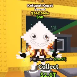 Ketupat Kepat 542.5M s 2 Trait Yin Yang (Секретный персонаж) — Roblox, лот №232807