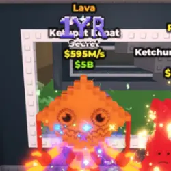 Ketupat Kepat 595M s Lava 1 Year Trait (Секретный персонаж) — Roblox, лот №232810