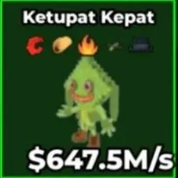 Ketupat Kepat 647.5 (Секретный персонаж) — Roblox, лот №232815