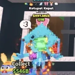 Ketupat Kepat 997,5M s DIAMOND (Секретный персонаж) — Roblox, лот №232823
