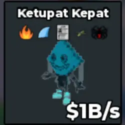 Ketupat Kepat Cyber With 5 Clean Traits 1B s (Секретный пер… — Roblox, лот №232841